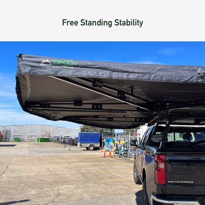 EKKO 270 PLUS Awning with Rooftop Access Zipper | EAW2200