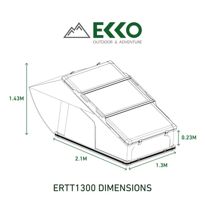 EKKO Rooftop Tent | ERRT1300